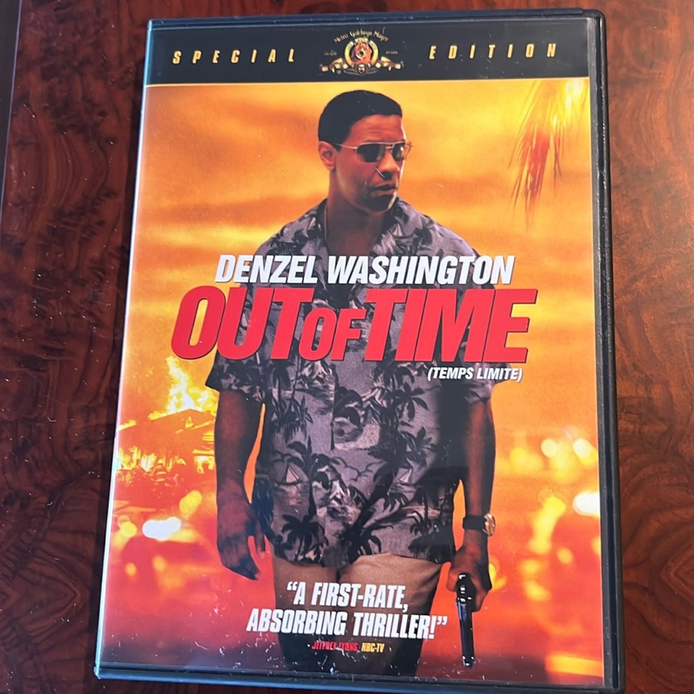 Assorted movies 3/$10 “Out of Time” starring Denzel Washington ￼